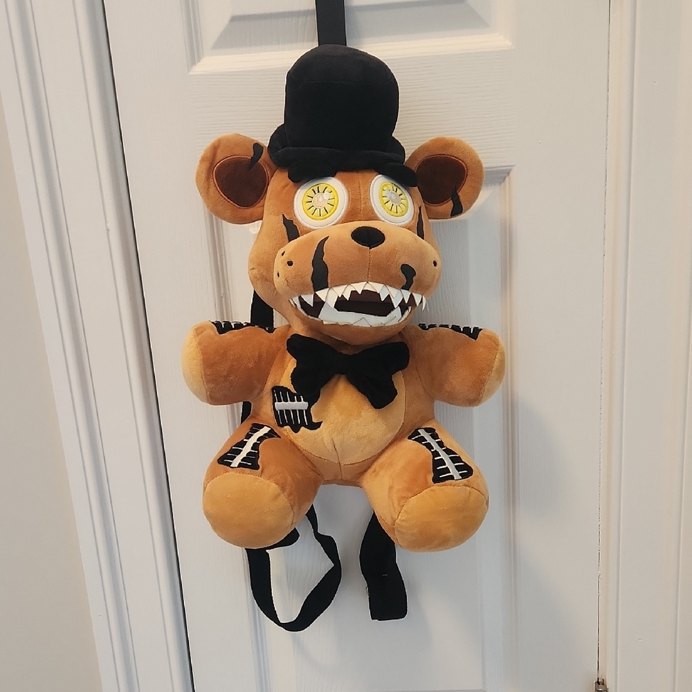 Five Nights At Freddy's Nightmare Freddy Plush Backpack FNAF
